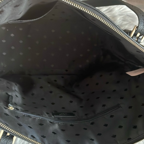 EUC - Kate Spade Large Black Tote Bag - Picture 7 of 8